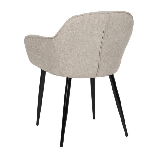 Cadeira Cinza Tecido-Metal Contract 60 X 59 X 83 Cm (2 unidades) - Image 6