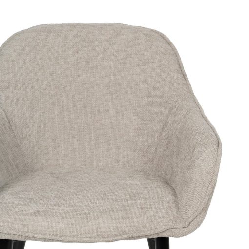 Cadeira Cinza Tecido-Metal Contract 60 X 59 X 83 Cm (2 unidades) - Image 7