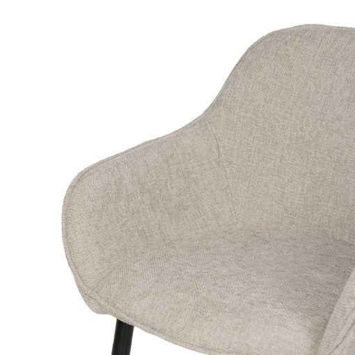 Cadeira Cinza Tecido-Metal Contract 60 X 59 X 83 Cm (2 unidades) - Image 13