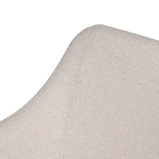 Cadeira Creme Tecido-Metal Sala 51 X 55 X 77 Cm (2 unidades) - Image 9