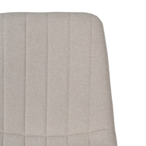 Cadeira Creme Tecido-Metal Sala 44 X 51 X 88 Cm (4 unidades) - Image 12