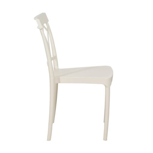 Cadeira Branco Polipropileno Contrato 42 X 54 X 83 Cm - Image 5