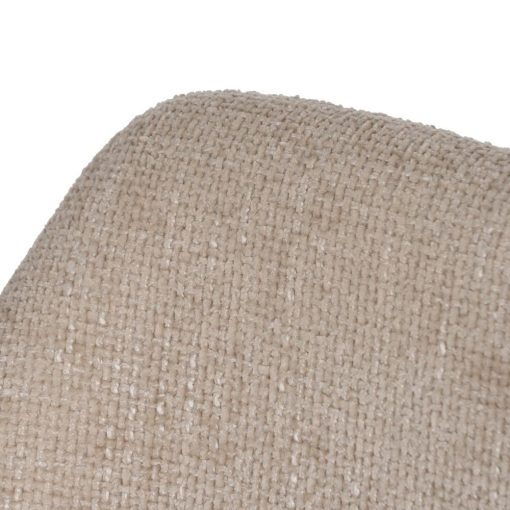 Cadeira Creme Tecido-Metal Sala 48 X 61 X 85 Cm (2 unidades) - Image 9