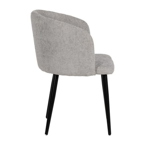 Cadeira Cinza Tecido-Metal Room 53 X 53 X 77 Cm (2 unidades) - Image 5