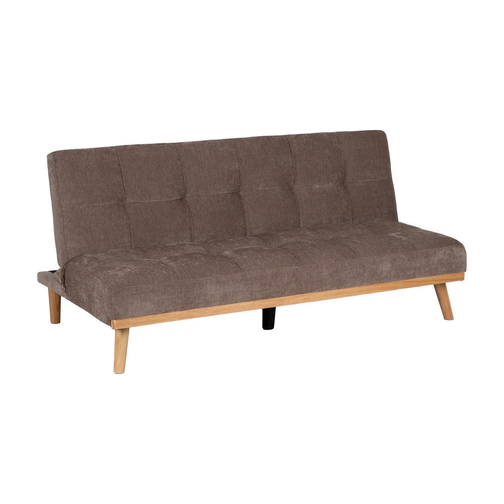 Sofá-cama Taupe Antigo Metal-Madeira Quarto 178 X 94 X 86 Cm - Image 10