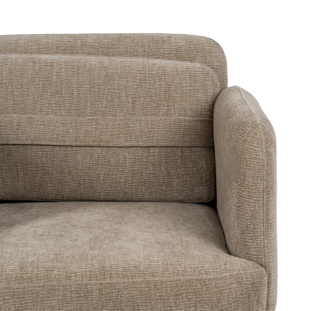 Poltrona Sala Tecido-Madeira Bege 72 X 72 X 73 Cm - Image 10