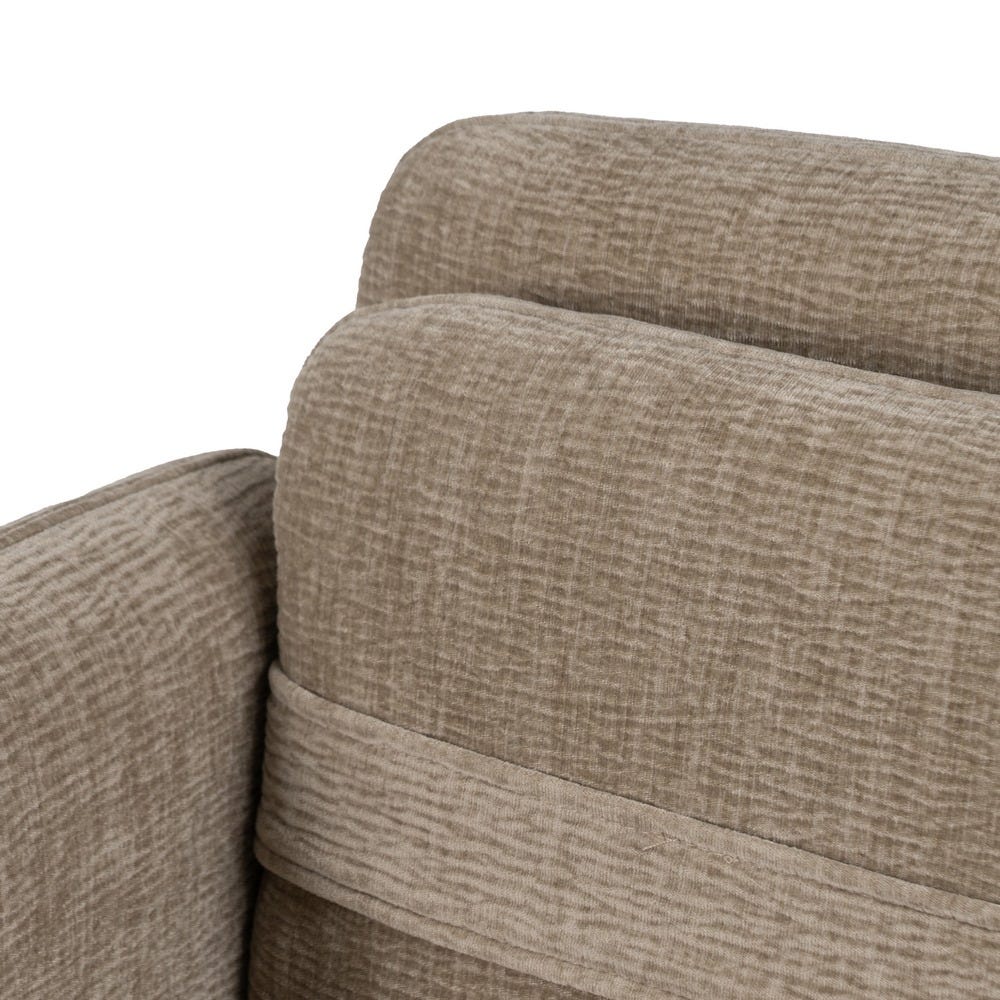 Poltrona Sala Tecido-Madeira Bege 72 X 72 X 73 Cm - Image 12