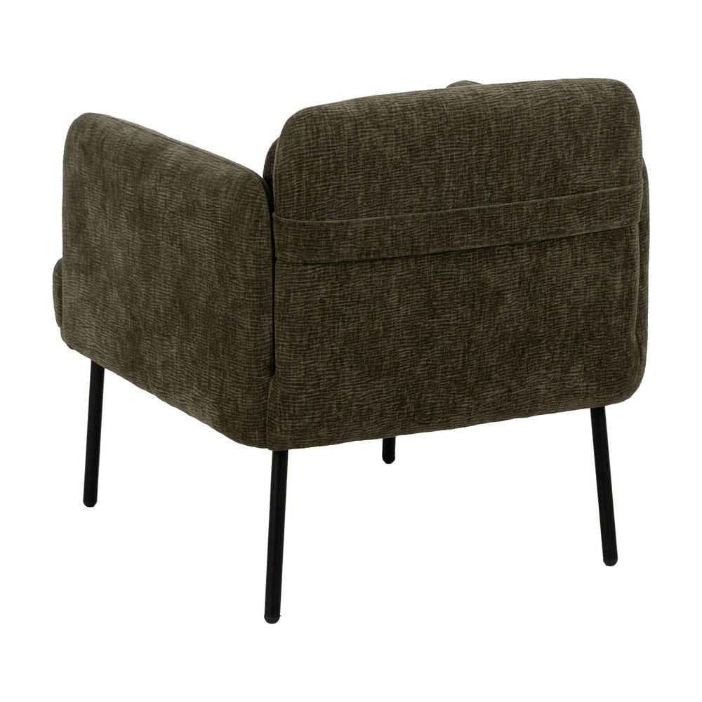 Poltrona Sala Tecido-Madeira Verde 72 X 72 X 73 Cm - Image 11