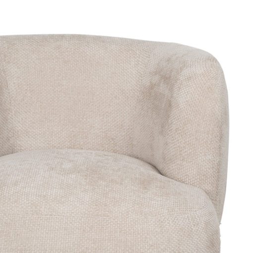 Poltrona Bege Sala Tecido 80 X 80 X 71 Cm - Image 15