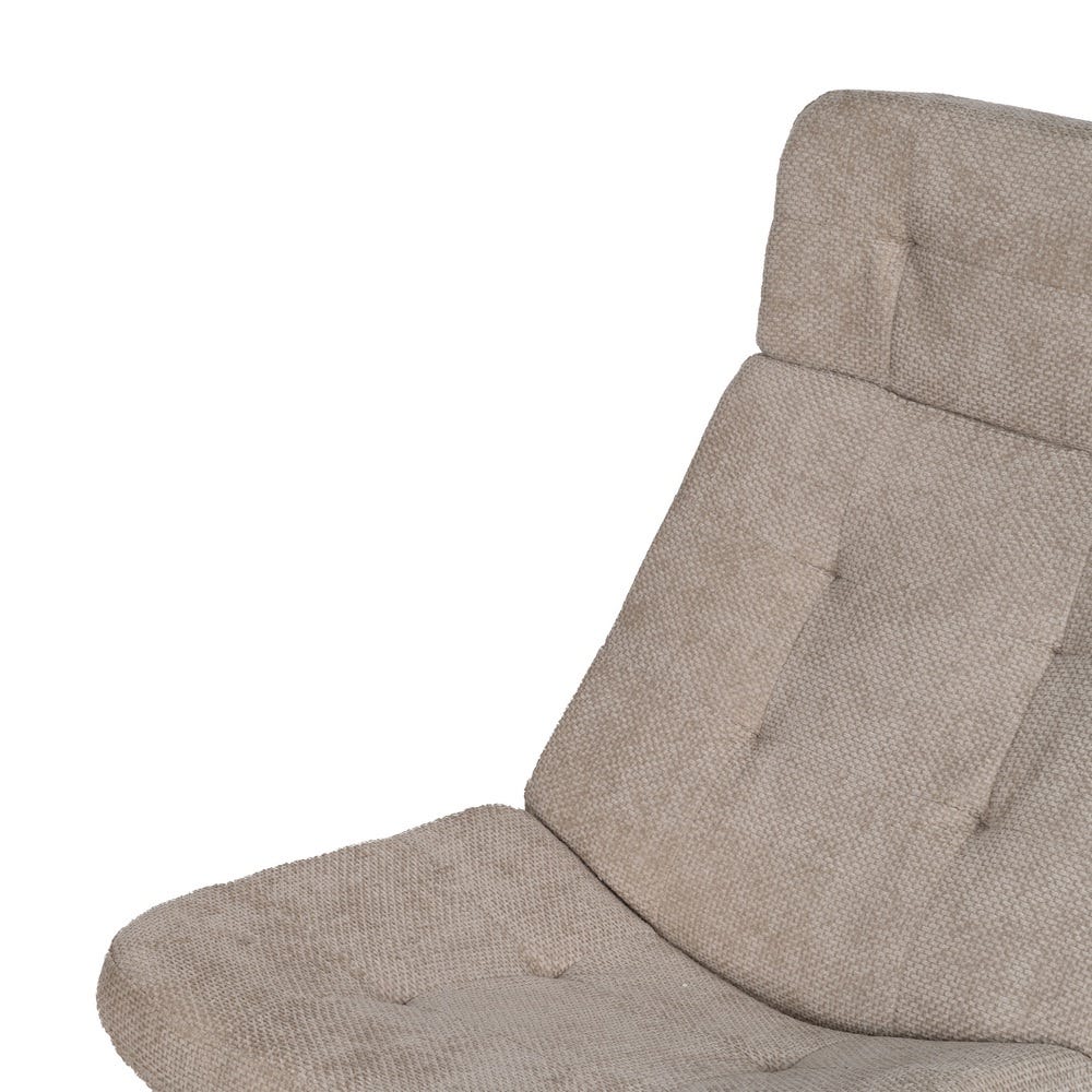Poltrona Revolvendo Bege Tecido-Metal 65 X 98 X 93 Cm - Image 15