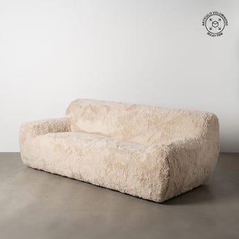 Sofá 3 Lugares Tecido Bege 240 X 107 X 79,50 Cm - Image 10