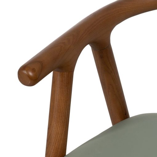 Cadeira Castanho-Verde Elm Madeira 47 X 46 X 71 Cm - Image 16