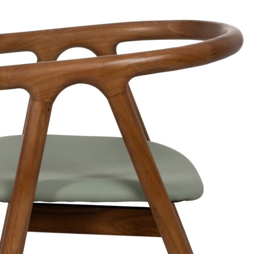 Cadeira Castanho-Verde Elm Madeira 47 X 46 X 71 Cm - Image 17