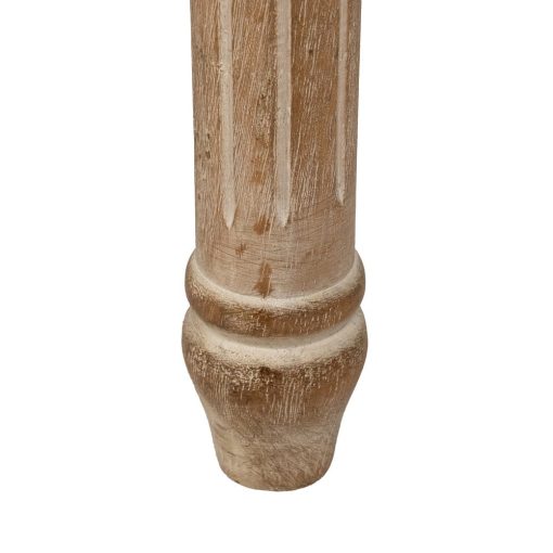 Banco Tecido-Madeira Bege Natural 125 X 45 X 48 Cm - Image 14