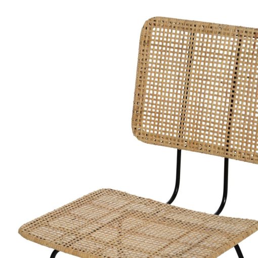 Cadeira Sala Fibra-Metal Natural 51 X 50 X 84 Cm - Image 12