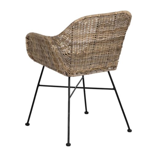 Cadeira Sala Fibra-Metal Natural 57 X 57 X 80 Cm - Image 13