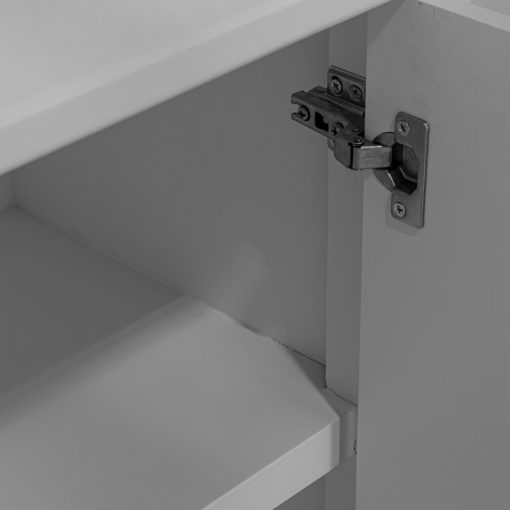 Aparador De Madeira Mdf Branco  178x40x76cm - Image 4