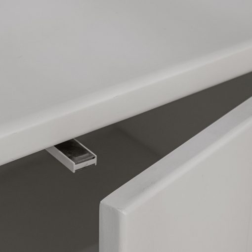 Aparador De Madeira Mdf Branco  178x40x76cm - Image 5