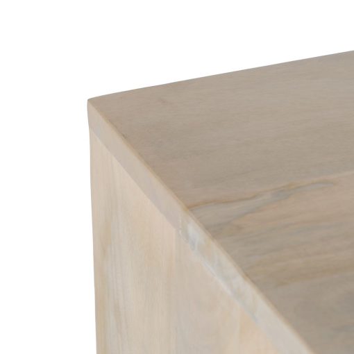 Armário Branco Madeira Mango Batel Room 90 X 40 X 138 Cm - Image 11