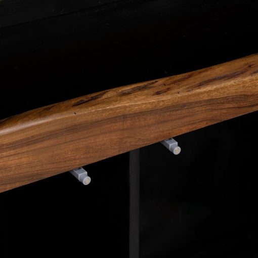 Armário Led Madeira-Metal Room 100 X 40 X 147 Cm - Image 9