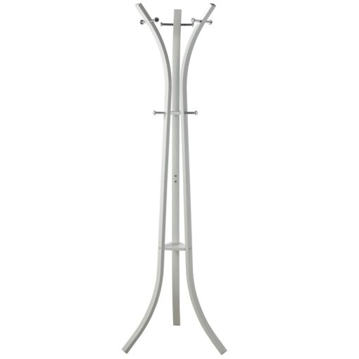 Bengaleiro Em Metal Branco 58x58x180cm