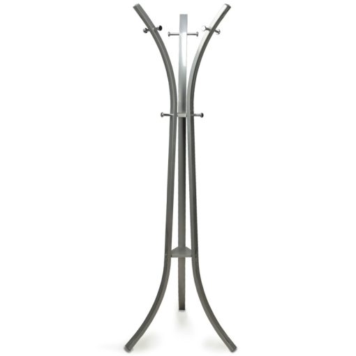 Bengaleiro Em Metal Cinzento 58x58x180cm