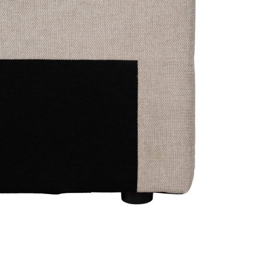 Cabeceira Bege Tecido Quarto 160 X 8 X 100 Cm - Image 6