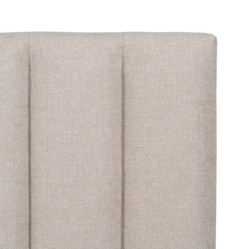 Cabeceira Bege Tecido Quarto 160 X 8 X 100 Cm - Image 4