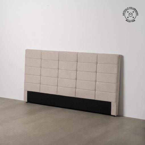 Cabeceira Bege Tecido Quarto 190 X 8 X 100 Cm - Image 6