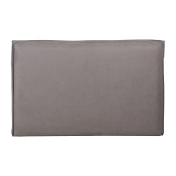 Cabeceira Taupe Old Tecido Quarto 160 X 8 X 100 Cm