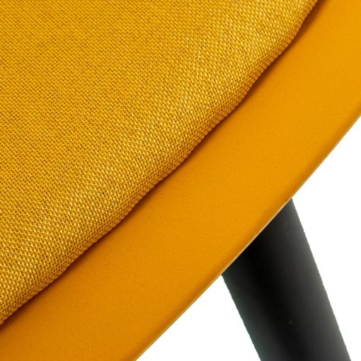 Cadeira Pp Amarela Con Almofada En Pu 58x54x83cm Alt. Assento:48cm (4 unidades) - Image 6