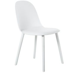 Cadeira Pp Branca 45x49x81cm Alt. Assento:46cm (4 unidades)