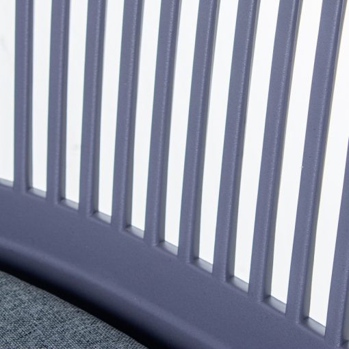 Cadeira Pp Cinzenta Escura Com Almofada En Pu 58x54x83cm Alt. Assento:48cm (4 unidades) - Image 7