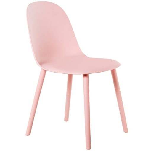 Cadeira Pp Cor-de-rosa 45x49x81cm Alt. Assento:46cm (4 unidades)