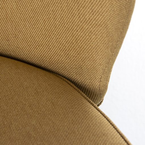 Cadeira Tecido Amarelo Pernas Metal Preto, 48x57x79cm Alt. Assento:48cm (4 unidades) - Image 6