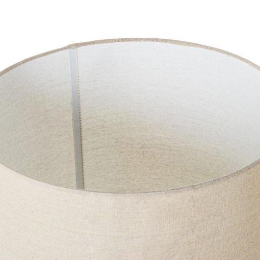 Candeeiro De Mesa Em Cerâmica Branco 40x68cm Base:20x39cm 1xe27 Max.40w, Lâmpada Não Incluída - Image 6