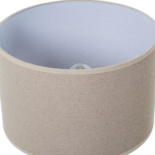 Candeeiro De Mesa Em Vidro/sombra Em Tecido - Image 7