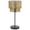 Candeeiro De Mesa Metal Dourada