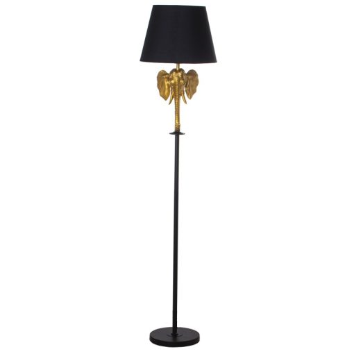 Candeeiro De Pé Metal Cabeça Elefante+92272