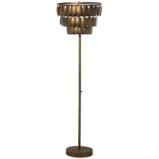 Candeeiro Pé Metal Ferro