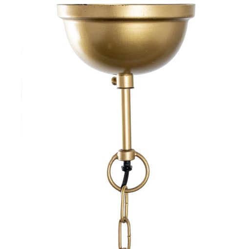 Candeeiro Teto Ferro/Madeira, 1xe27 Max.25w No Incluida 45x45x43cm, Cable: 100cm - Image 4