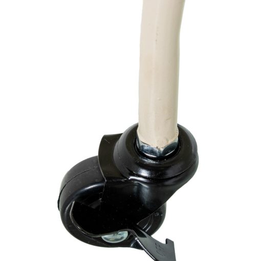 Carrinho De Cozinha Em Metal Branco Com 2 Níveis 60x28x61cm - Image 7