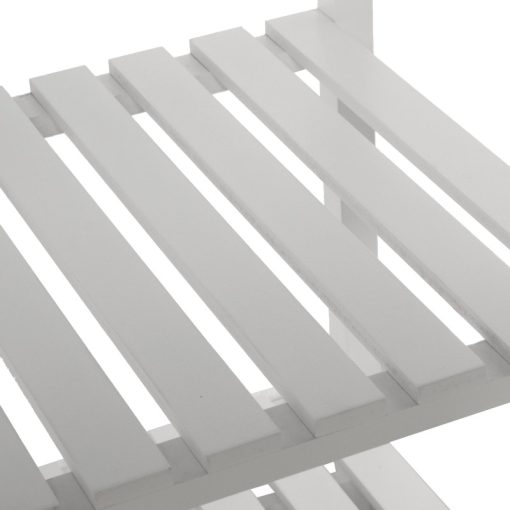 Carrinho De Cozinha com 3 Gavetas e Balda Madeira Branco 50x40x86cm-Madeira:pinho e Dm - Image 5