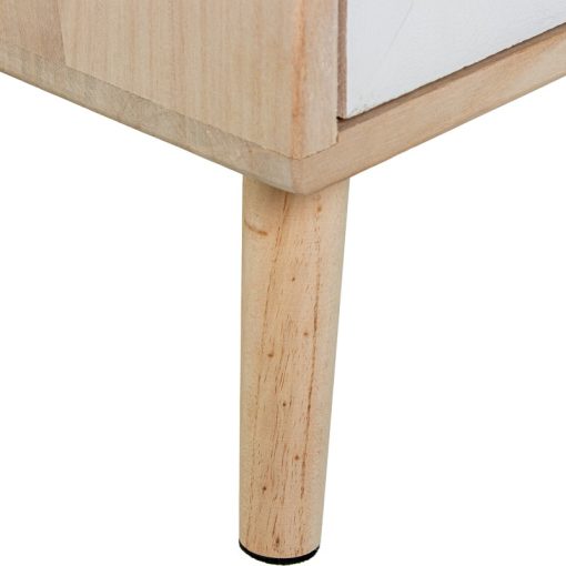 Cómoda Com 5 Gavetas Em Madeira 40x30x91cm - Image 7