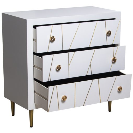 Pernas De Metal Dourado 80x40x80cm