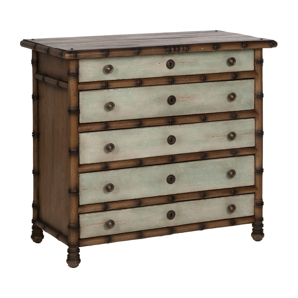 Comoda Mindi Madeira Quarto 95 X 45 X 85 Cm - Image 2