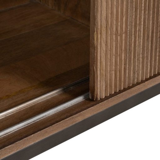 Cómoda Natural Madeira Mango Room 180 X 40 X 91 Cm - Image 8