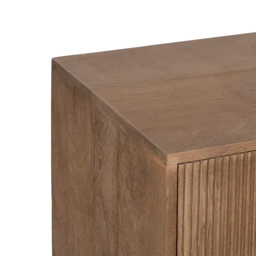 Cómoda Natural Madeira Mango Room 180 X 40 X 91 Cm - Image 4