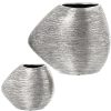 Conjunto 2 Vasos Cerâmica Plata 34x17x29 + 22x11