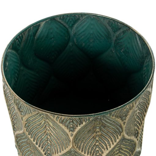 Conjunto 2 Vasos De Metal Antigo - Image 5